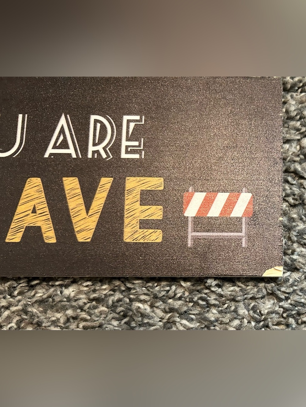 Set of 4 Construction Theme Boys Room Wall Decor Signs - Picture 4 of 4